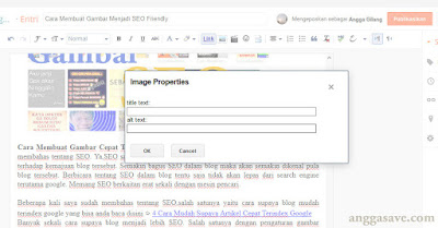 Cara Membuat Gambar Menjadi SEO Friendly