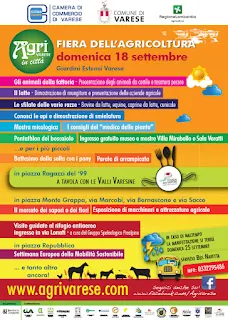 Agrivarese in città 18 settembre  Varese