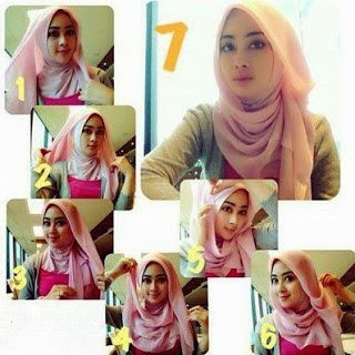 Tutorial Jilbab Segi Tiga Terbaru