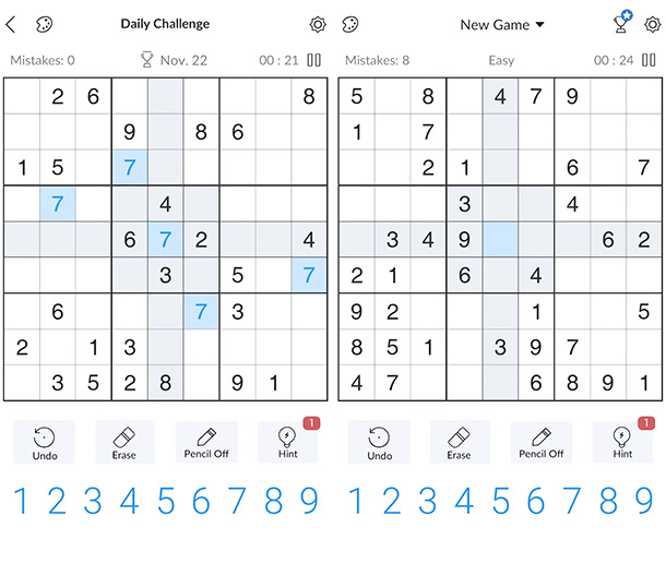 Sudoku-Câu đố Sudoku - game giải đố hay luyện trí não trên di động a1