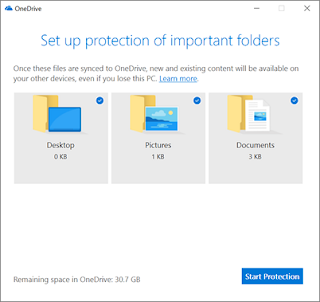 Cara mengatur Proteksi Folder untuk akun OneDrive