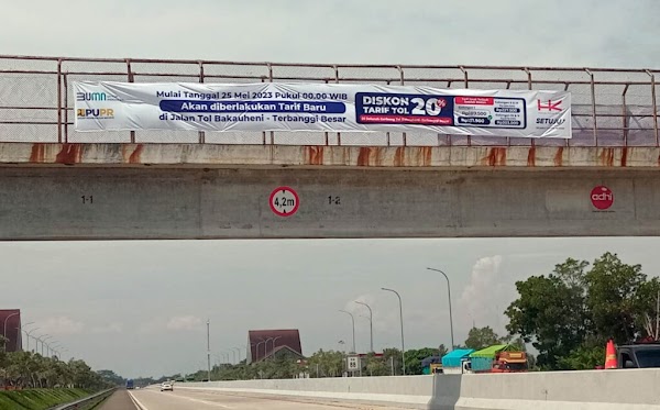 PT Hutama Karya Resmi Memberlakukan Tarif Baru JTTS Ruas Bakter