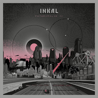 Inkal "Futuropolis" 2020 LP +  "Futuropolis II" 2019 single, Sweden Kraut Rock,Space Rock