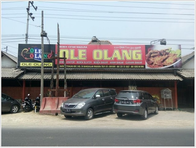 Restoran Bebek Ole Olang;10 Tempat Kuliner Populer di Madura