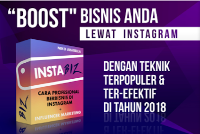 Instabiz belajar bisnis instagram dan influencer marketing by Niko arabella