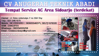 Tempat Service AC Area Sidoarjo (terdekat)