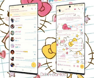 Hello Kitty Cute Theme For YOWhatsApp & Fouad WhatsApp By Driih Santos