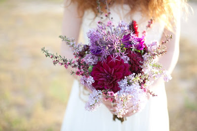 wedding flower arrangement by primary petals