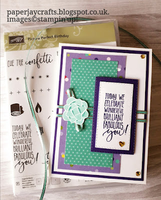 Picture Perfect Stampin Up Birthday Card