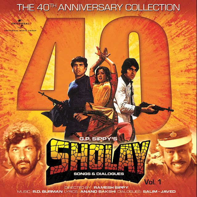 Sholay Songs and Dialogues, Vol. 1 iTunes m4a Cover