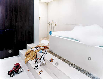 A Child-Friendly Master Bathroom Design