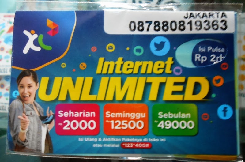 Perdana XL Internet Unlimited (HABIS) - Satu Langit Cell