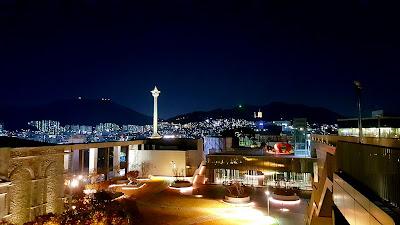 Rooftop park Lotte Department store Busan