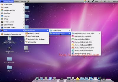 Office 2010 in Ubuntu