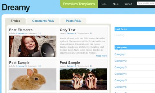 Free Blogger Template 2009: Premium Blogger Template, Magazine, Web 2 Style, Converted from wordpress, 1, 2, 3 Column Blogspot xml Template 