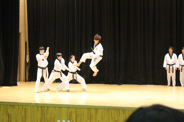 Demonstrasi Taekwondo