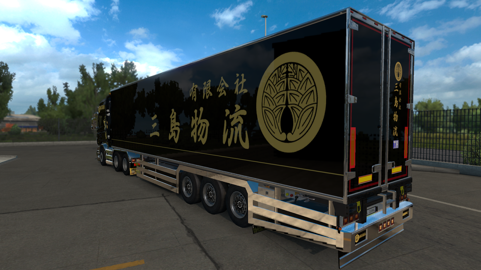 Ets2 日本風トレーラー トラックパーツmodのご紹介 け えす商店ブログ