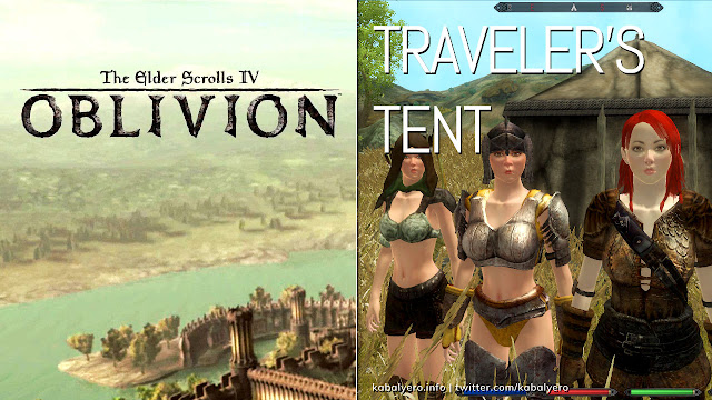 TRAVELER'S TENT! The Elder Scrolls IV: Oblivion Mod