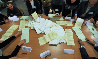 The process of counting of the votes at the elections is dragging on