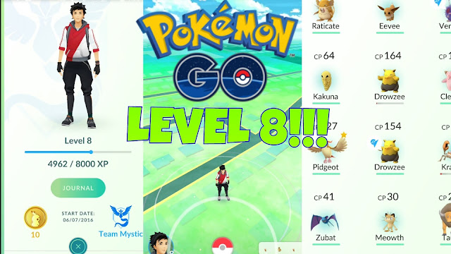 3 Cara Cepat Menaikan Level Pokemon Go