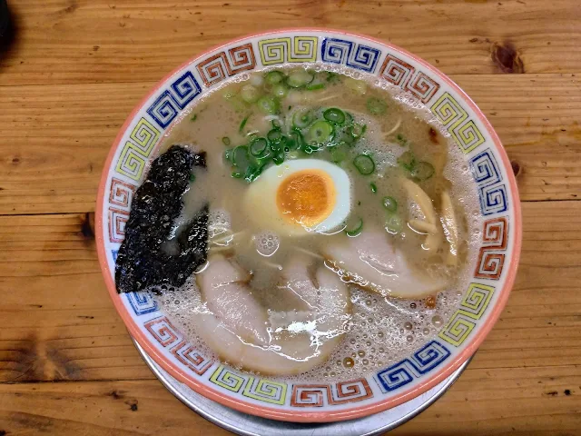 大砲ラーメン小郡店　昔ラーメン