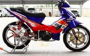 Foto gambar modifikasi motor honda revo 110 fit absolute 