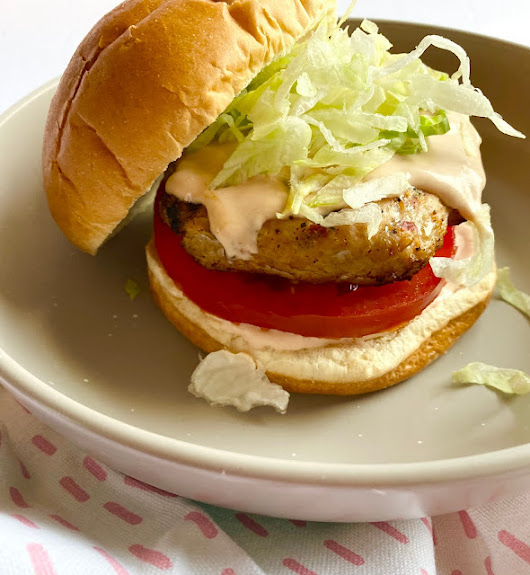 Spicy BBQ Chicken Burgers