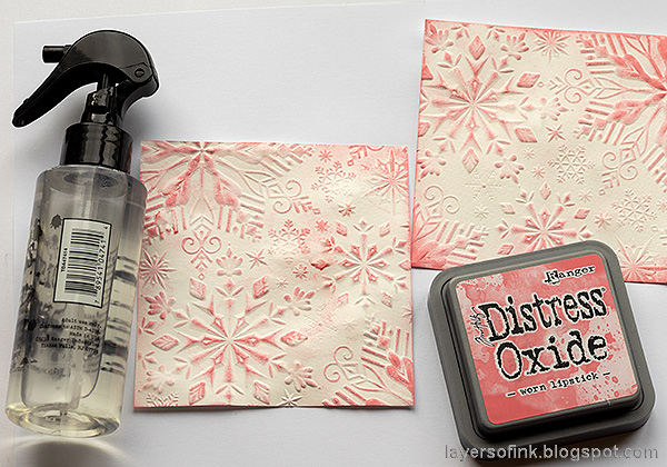 Layers of ink - Snowflake Cards Tutorial by Anna-Karin Evaldsson. With Simon Says Stamp Cheer and Joy.