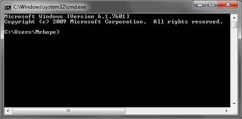 Fix drive error using command prompt