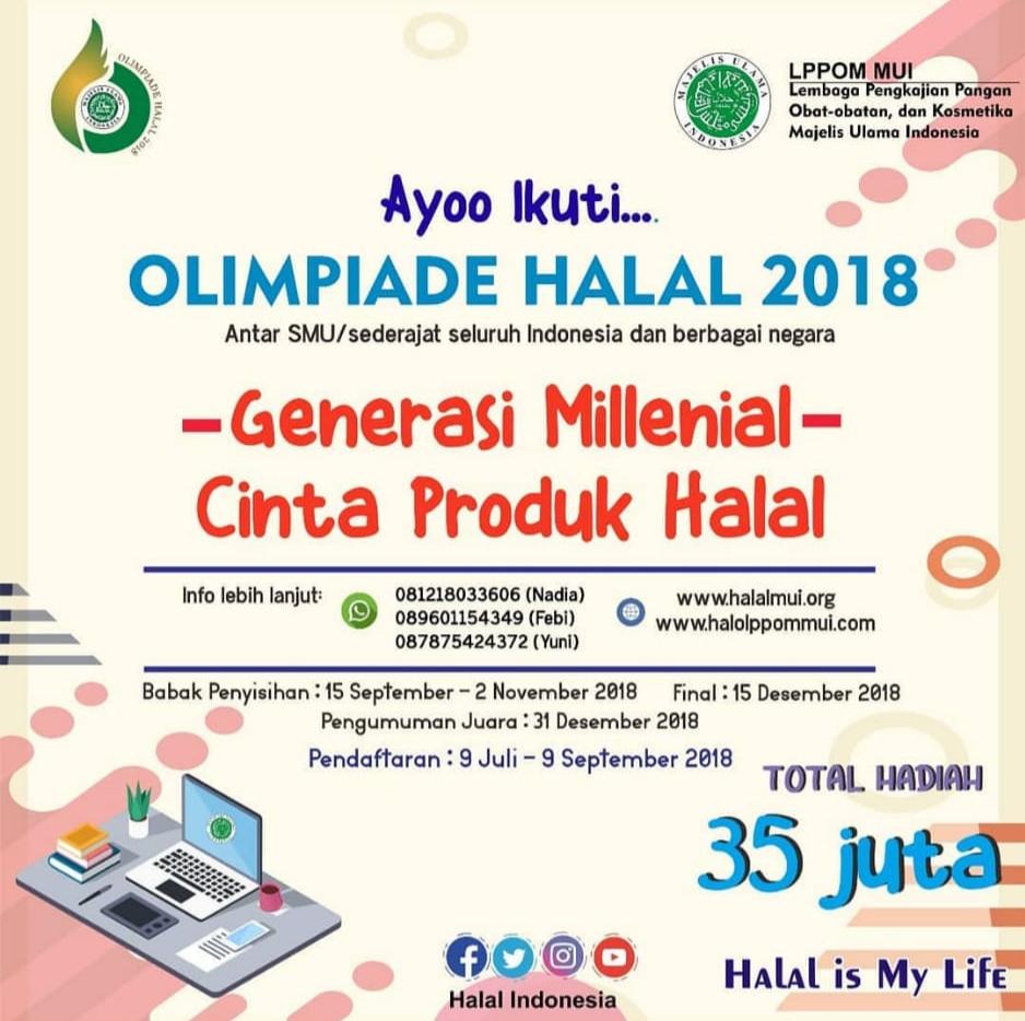 Travelplusindonesia Olimpiade Halal Bertaraf Internasional Tahun