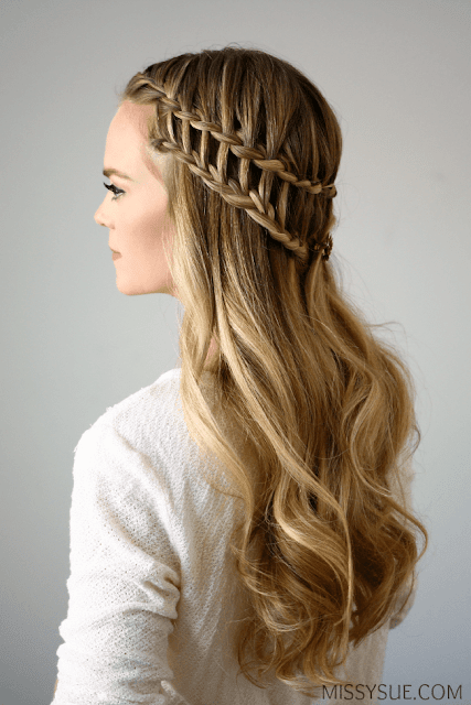  New 2016 Ladder Braid Hairstyle