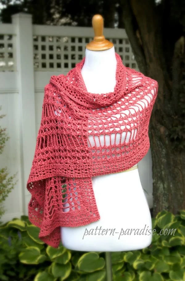 Crochet Summer Wrap by Pattern Paradise