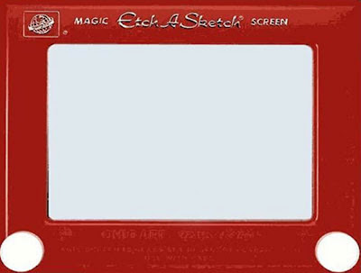 The Way I See It" - Russ Lowe: Etch-A-Sketch