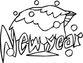 New Year 2011 Coloring Pages