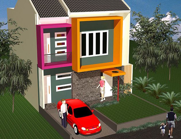  Rumah  Minimalis  2  Lantai  Yang Bagus Rumah  Minimalis 