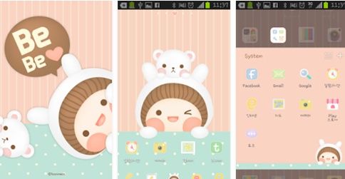  Tema Android lucu sanggup memperlihatkan pengalaman yang lebih segar 20 Tema Android Lucu dan Gratis