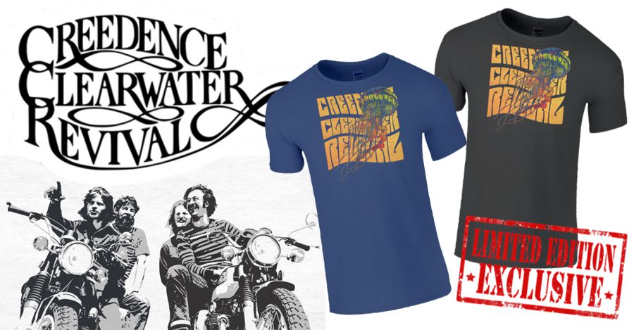 Creedence Clearwater Revival Official merchandise t-shirt