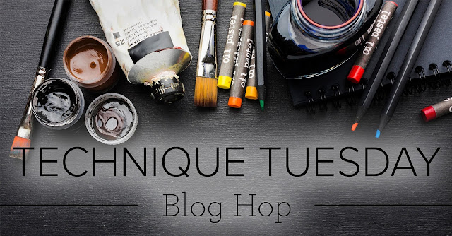 Technique Tuesday November Blog Hop - Designer Series Paper