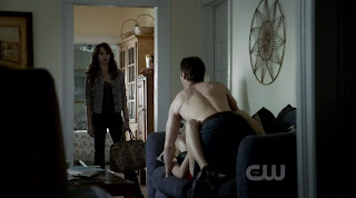 Ian Somerhalder and Zach Roerig Shirtless on Vampire Diaries s1e15