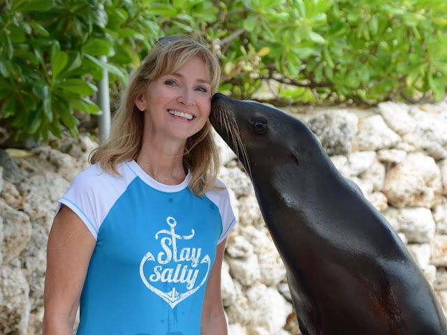 sea lion kiss