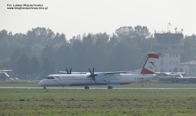 Bombardier Dash 8 Q400 (De Havilland Canada DHC-8-402Q Dash 8), OE-LGB, Austrian Airlines, Kraków Airport