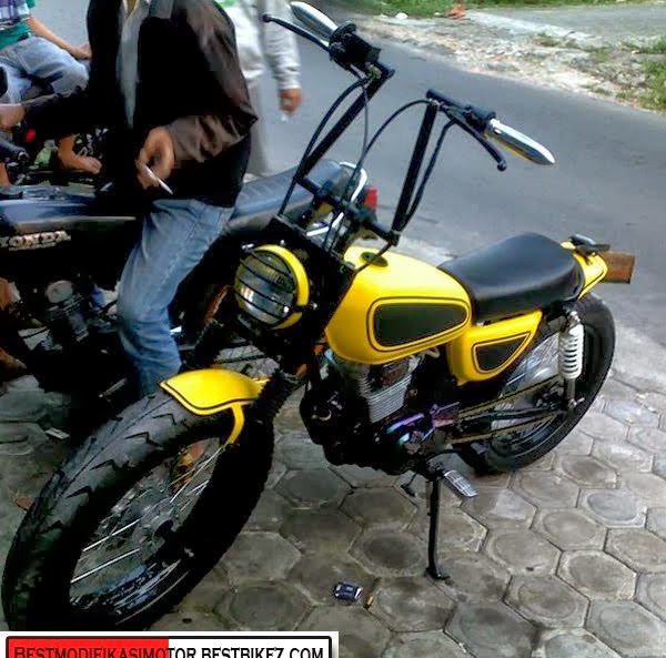 Foto Modifikasi Honda CB 100 Jap Style Terbaru  Maniak  Holiday and 