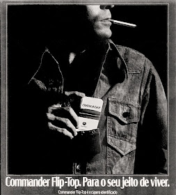 commander. propaganda anos 70; história decada de 70; reclame anos 70; propaganda cigarros anos 70; Brazil in the 70s; Oswaldo Hernandez;