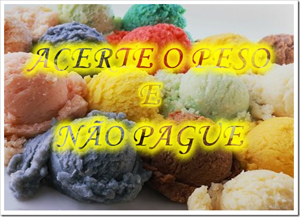 ACERTE O PESO E NÃO PAGUE