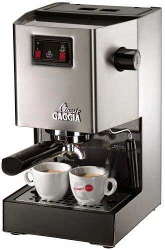  Gaggia 14101 Classic Espresso Machine, Brushed Stainless Steel