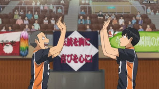 ハイキュー!! アニメ 第1期22話 田中龍之介 影山飛雄 | HAIKYU!! Episode 22