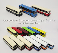 SFZ8 Assorted buses (x3) Colours/style may vary.