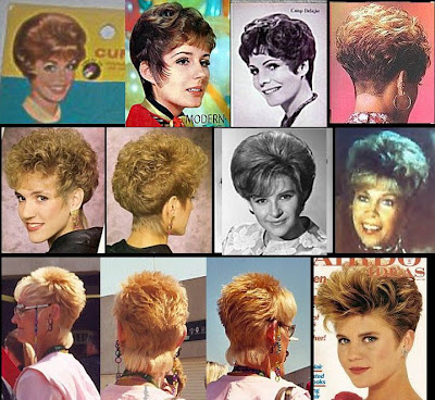 hahatop this 80's hairstyle and bored with yr old-fashioned hairstyle??? try 