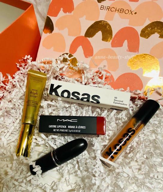 Birchbox, коробочки красоты, Kosas, MAC, Wander Beauty, beauty box