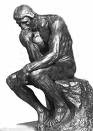 The thinker statue